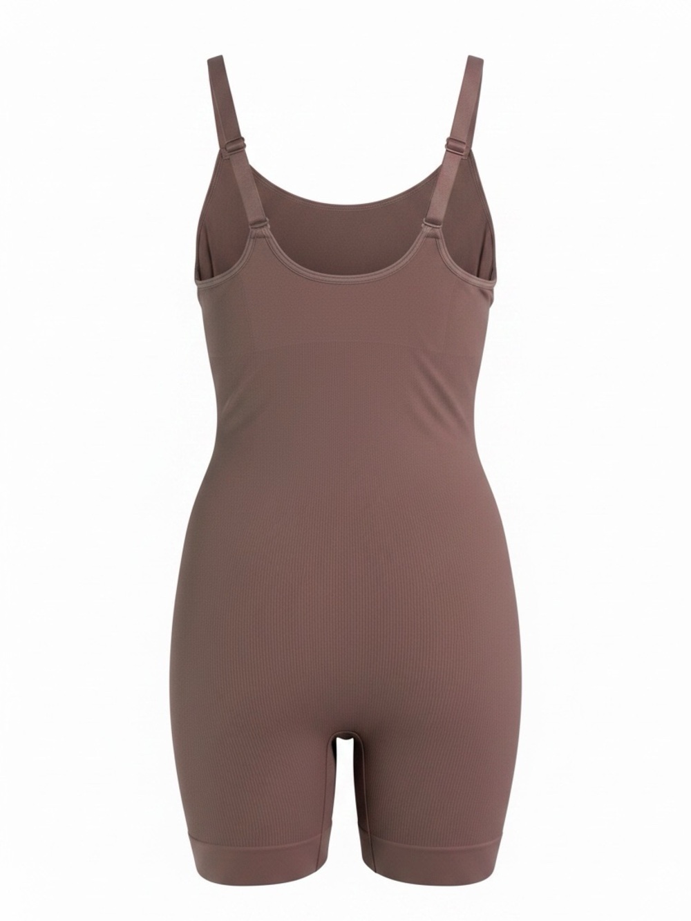NWT Maidenform Seamless Romper Firm Control Bodysuit Cocoa Mocha  Size 2XL - Picture 2 of 10